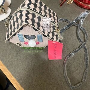 Betsey Johnson Bird House Bag